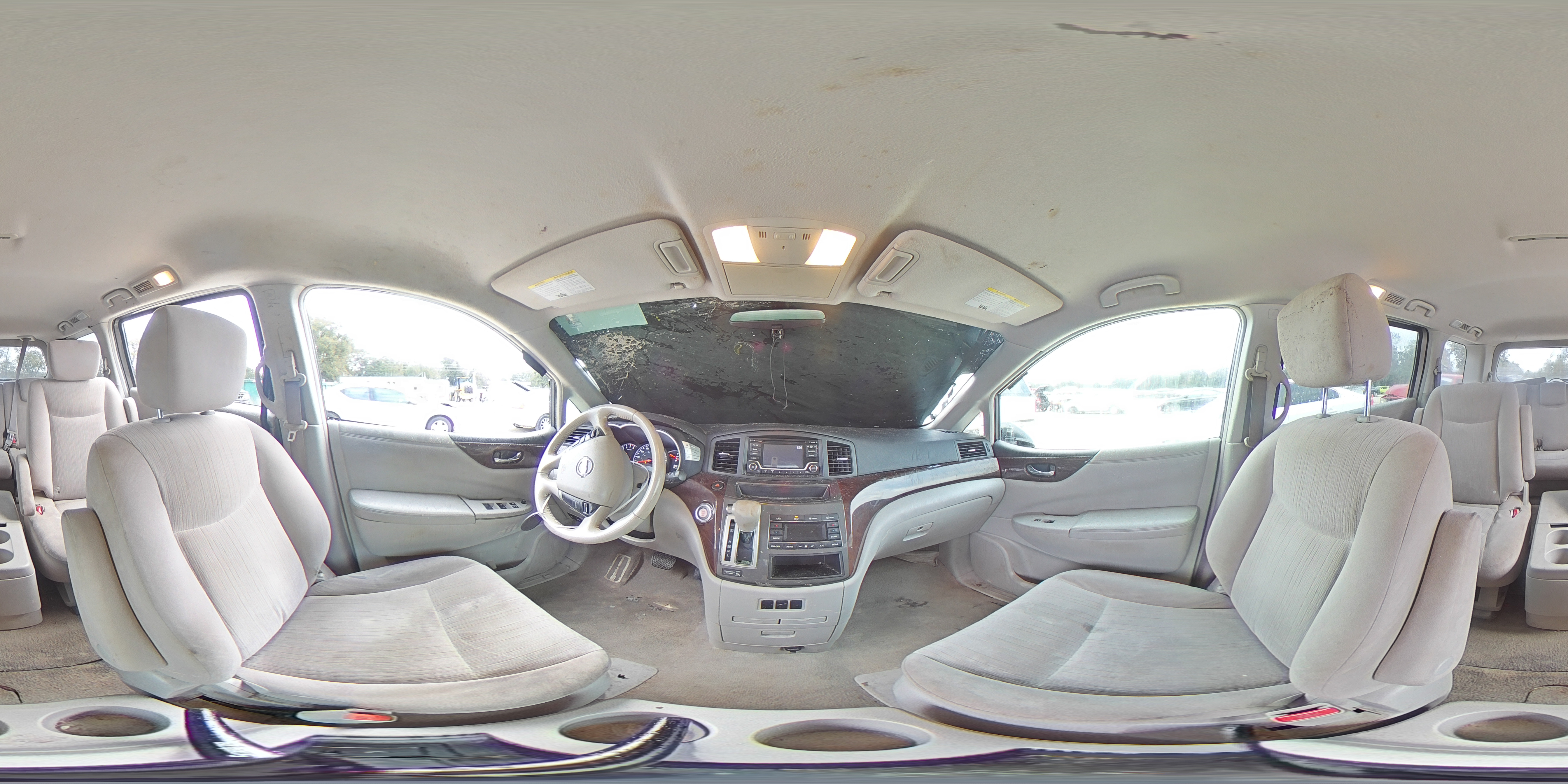 2017 Nissan Quest VIN JN8AE2KP6H9165459 Copart auction photo, all over damage thumbnail 15