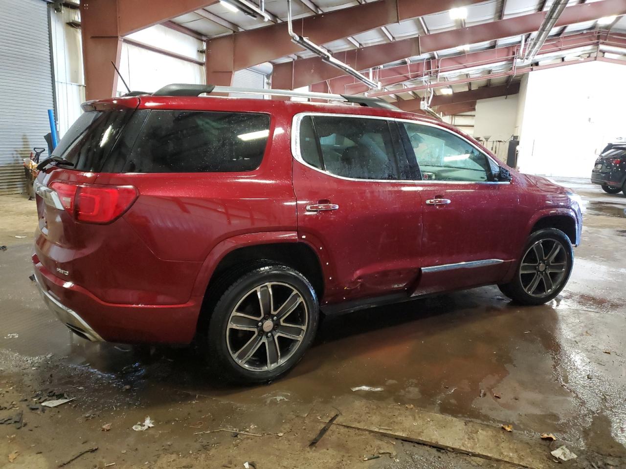 2018 GMC Acadia VIN 1GKKNXLS0JZ165449 Copart auction photo, front end / mechanical damage thumbnail 3