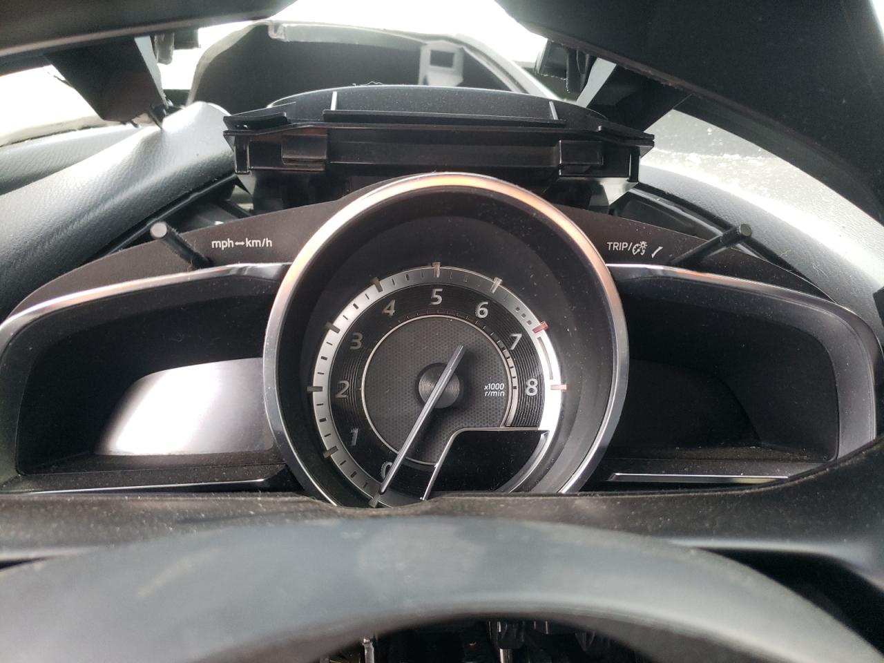 2016 Mazda CX-3 VIN JM1DKBD70G0116002 Copart auction photo, side / front end damage thumbnail 9
