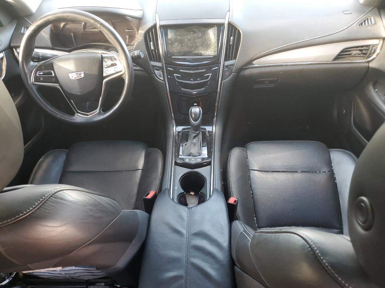 2017 Cadillac ATS VIN 1G6AB5RX0H0128216 Copart auction photo, side / front end damage thumbnail 8