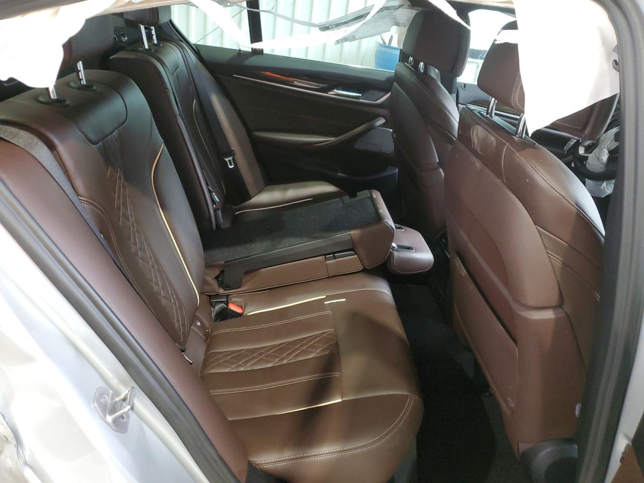 2020 BMW 5er VIN WBAJS1C07LWW82003 Copart auction photo, front end / side damage thumbnail 10