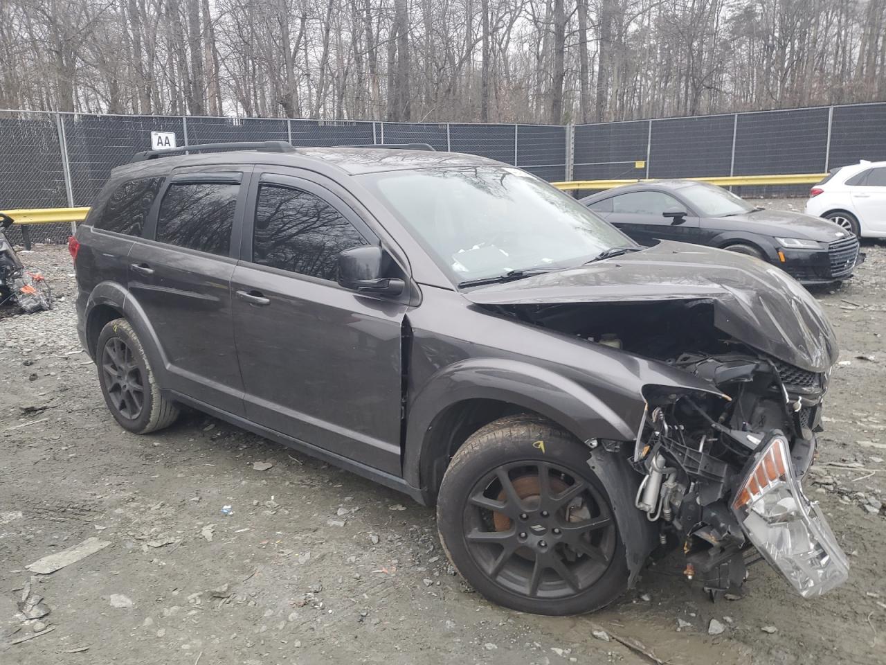 2019 Dodge Journey VIN 3C4PDCBB5KT694449 Copart auction photo, front end damage thumbnail 4