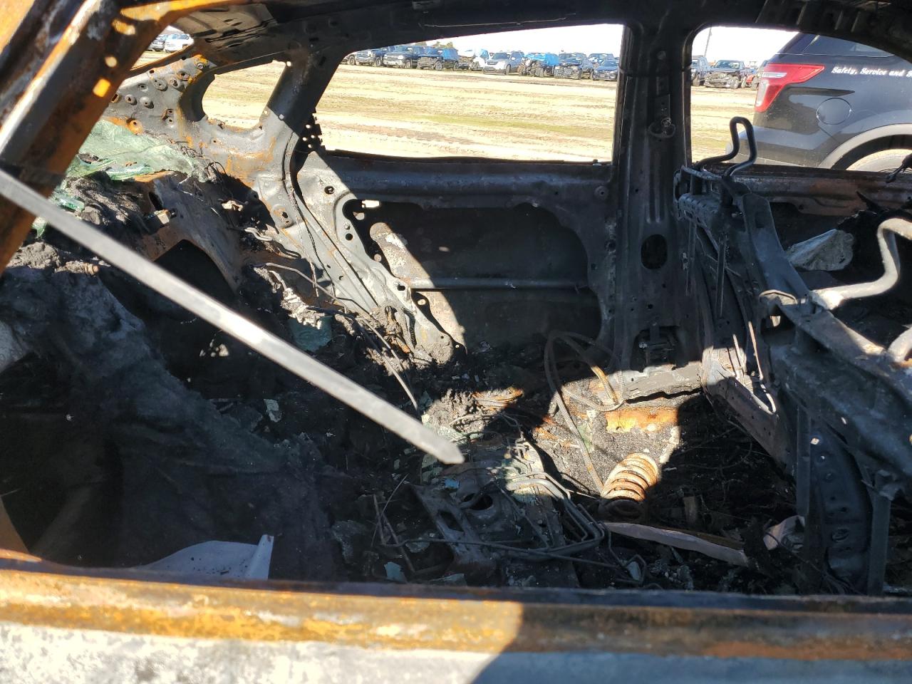 2020 KIA Optima VIN 5XXGT4L36LG393699 Copart auction photo, burn damage thumbnail 10