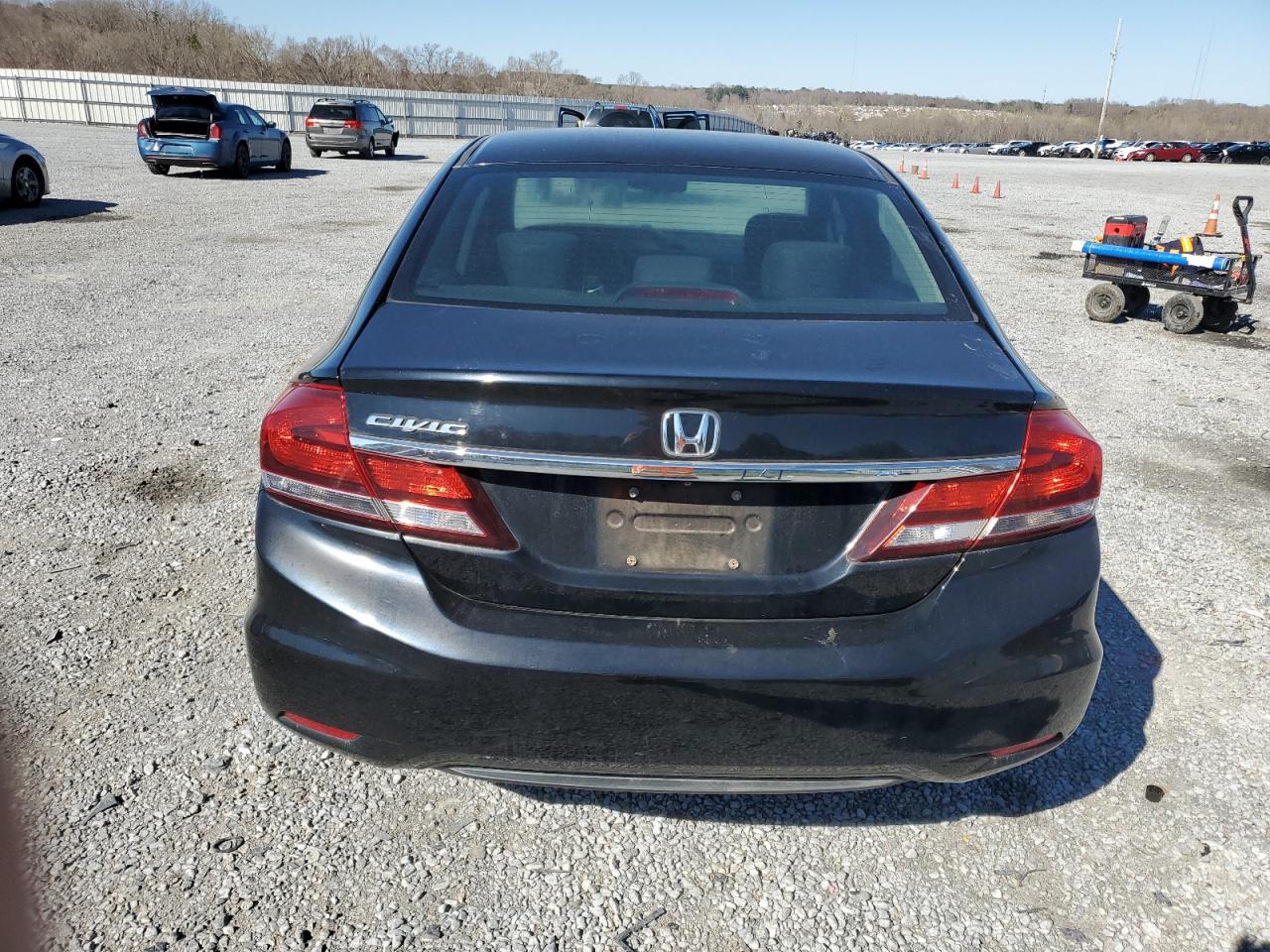 2013 Honda Civic VIN 19XFB2F52DE066324 Copart auction photo, minor dent/scratches damage thumbnail 6