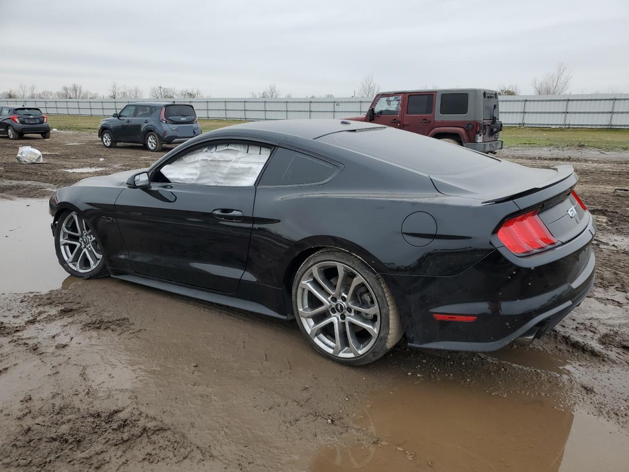 2019 Ford Mustang VIN 1FA6P8CF8K5122332 Copart auction photo, undercarriage / front end damage thumbnail 2