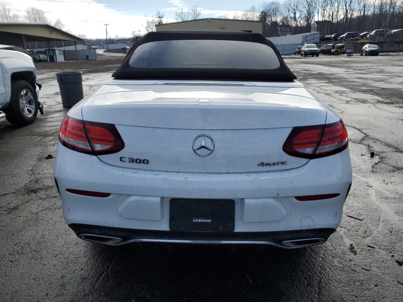 2023 Mercedes-Benz C-klasse VIN W1KWK8EB1PG116635 Copart auction photo, front end / minor dent/scratches damage thumbnail 6