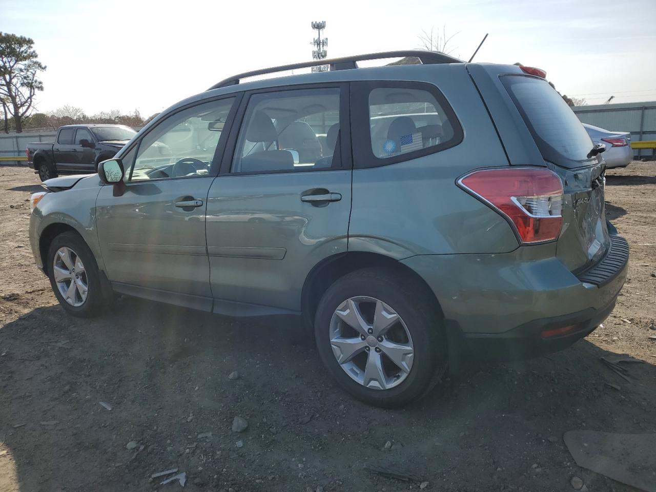 2015 Subaru Forester VIN JF2SJABC2FH509201 Copart auction photo, rear end / front end damage thumbnail 2