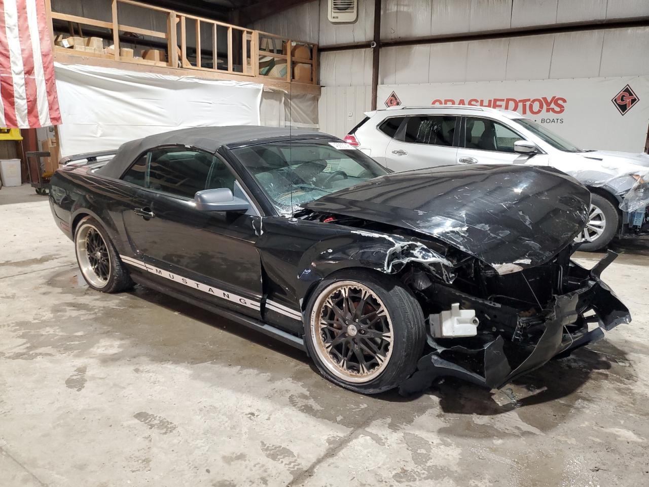 2005 Ford Mustang VIN 1ZVFT84N855192801 Copart auction photo, front end damage thumbnail 4
