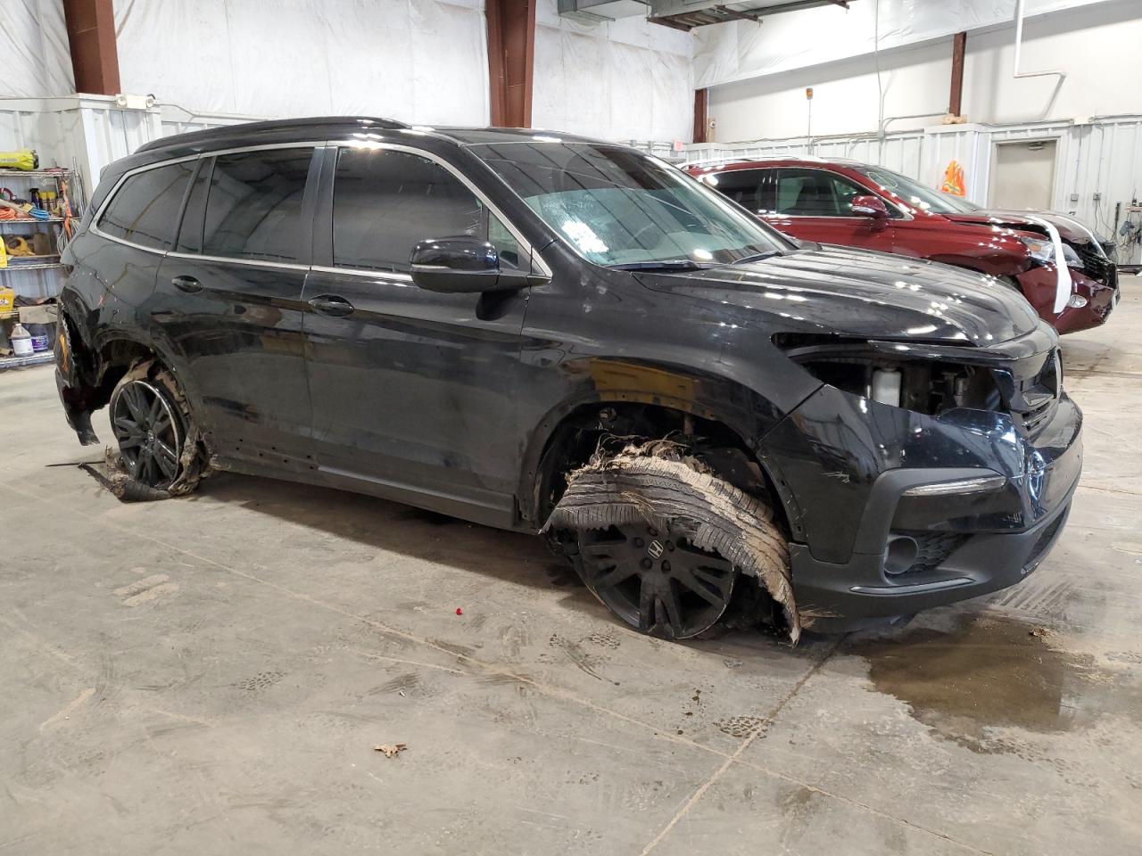 2022 Honda Pilot VIN 5FNYF6H29NB102397 Copart auction photo, front end / rear end damage thumbnail 4