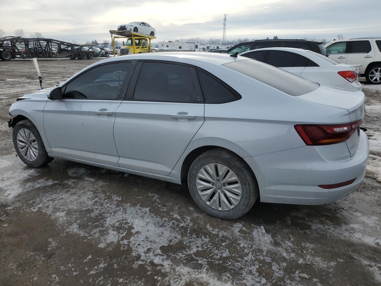 2019 Volkswagen Jetta VIN 3VWC57BU4KM019672 Copart auction photo, front end / undercarriage damage thumbnail 2