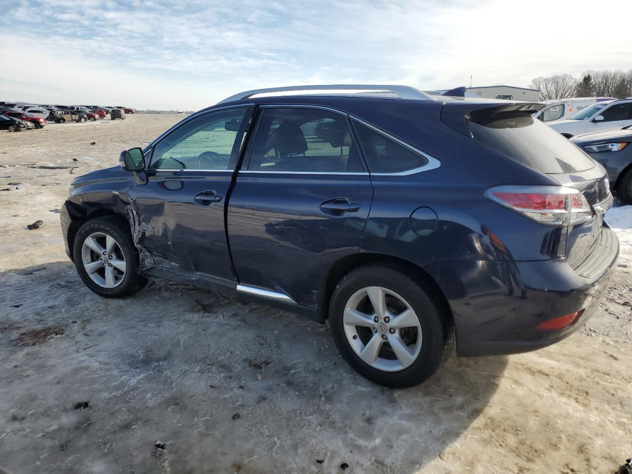 2014 Lexus RX VIN 2T2BK1BA5EC228857 Copart auction photo, side damage thumbnail 2