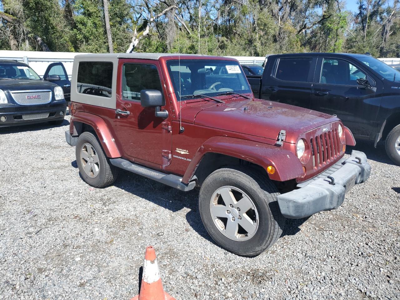 2007 Jeep Wrangler VIN 1J8FA54187L131573 Copart auction photo, water/flood damage thumbnail 4