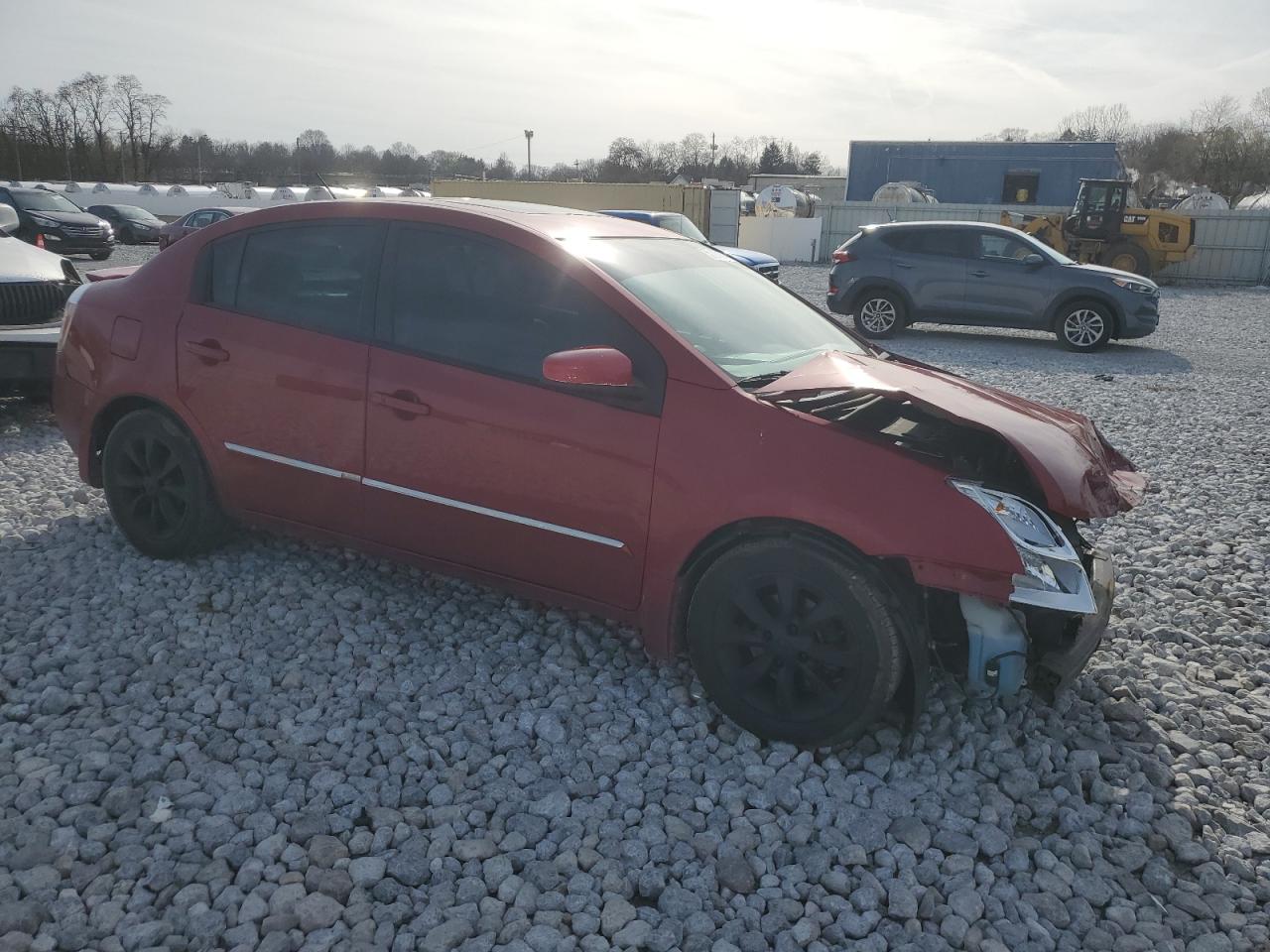 2011 Nissan Sentra VIN 3N1AB6AP1BL656245 Copart auction photo, front end damage thumbnail 4