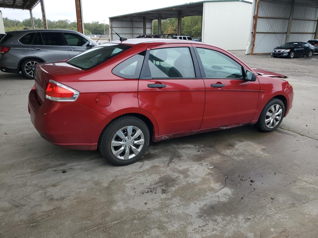 2010 Ford Focus VIN 1FAHP3EN7AW233298 Copart auction photo, front end / undercarriage damage thumbnail 3