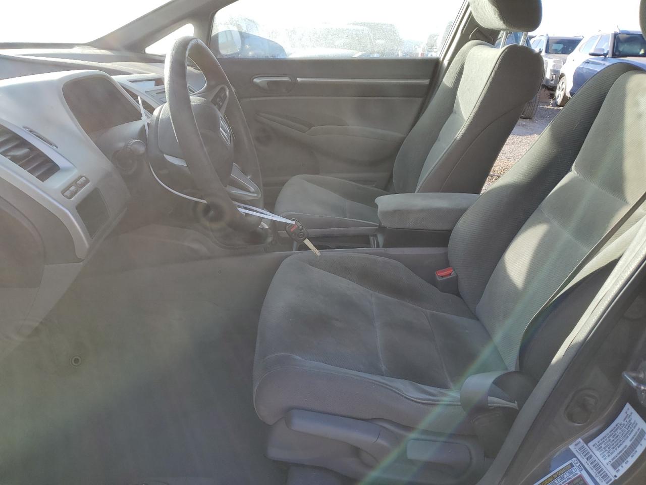 2010 Honda Civic VIN 2HGFA1F84BH501029 Copart auction photo, front end damage thumbnail 7