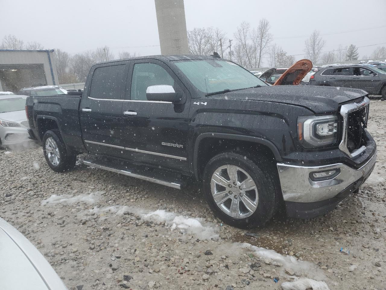 2018 GMC Sierra VIN 3GTU2NEC2JG308134 Copart auction photo, front end damage thumbnail 4