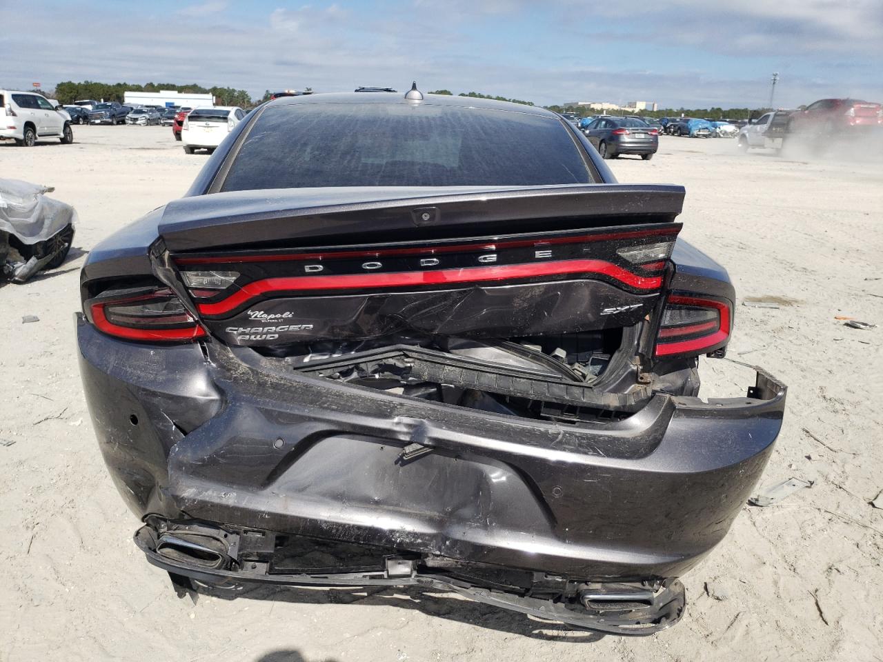 2016 Dodge Charger VIN 2C3CDXJG1GH111009 Copart auction photo, rear end damage thumbnail 6