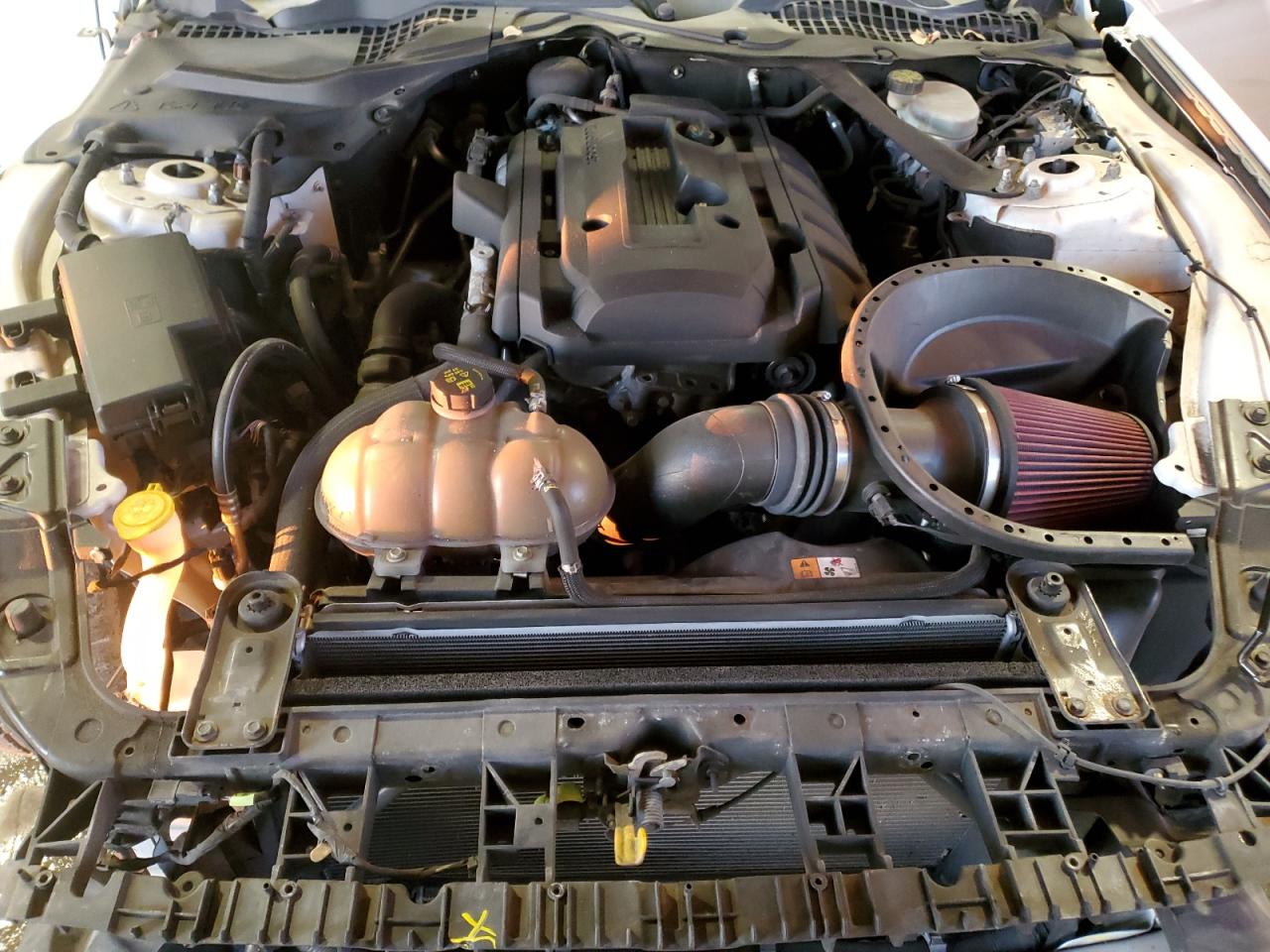 2017 Ford Mustang VIN 1FA6P8TH0H5240191 Copart auction photo, front end damage thumbnail 11