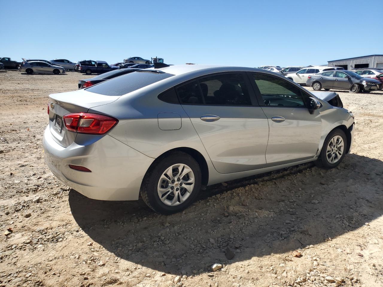 2019 Chevrolet Cruze VIN 1G1BC5SM1K7151753 Copart auction photo, front end damage thumbnail 3
