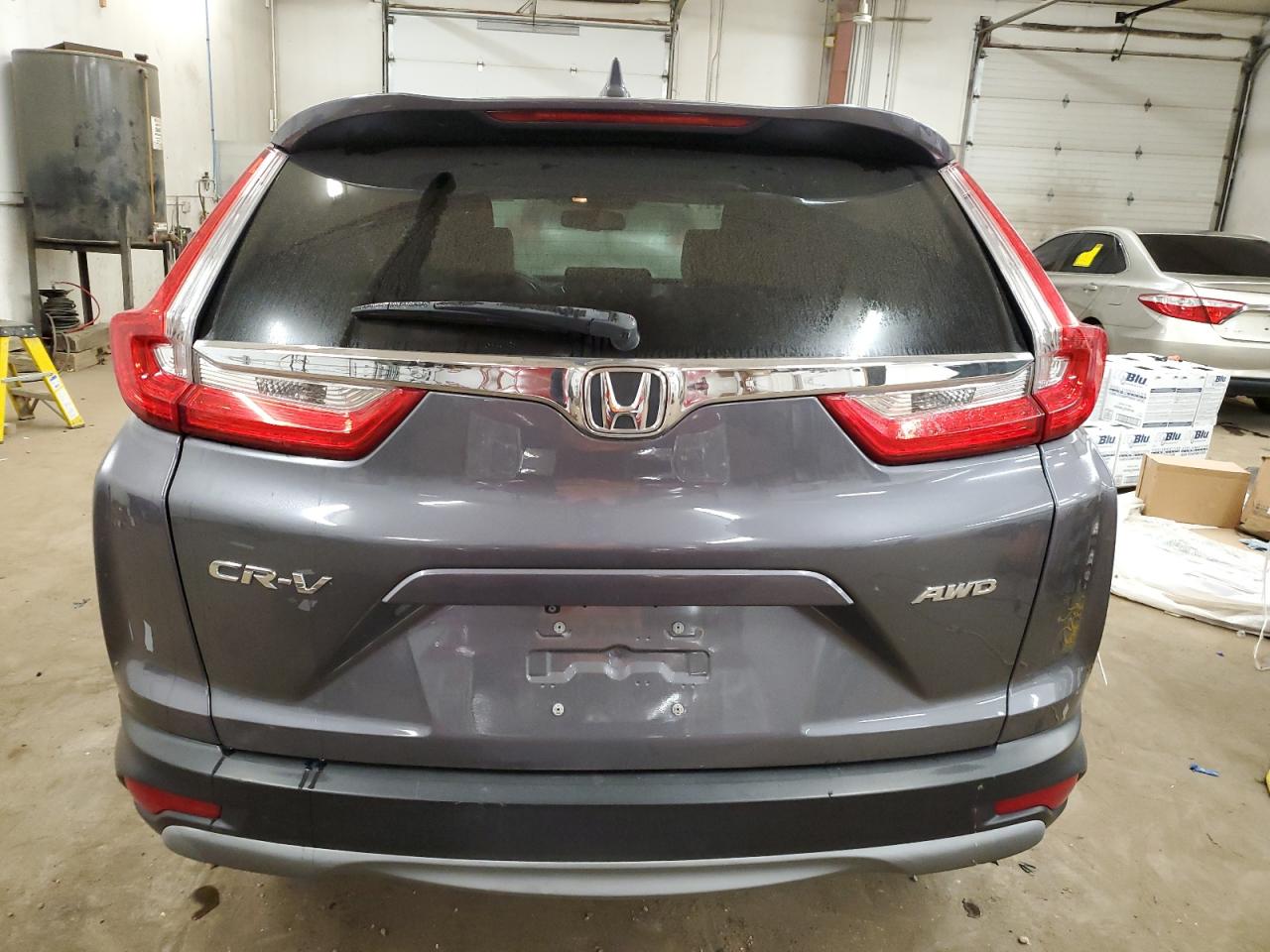 2018 Honda CR-V VIN 2HKRW2H85JH670854 Copart auction photo, front end damage thumbnail 6