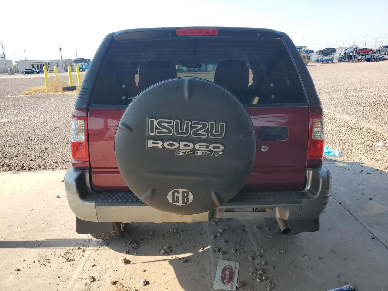 2002 Isuzu Rodeo VIN 4S2CK57D924300875 Copart auction photo, front end damage thumbnail 6