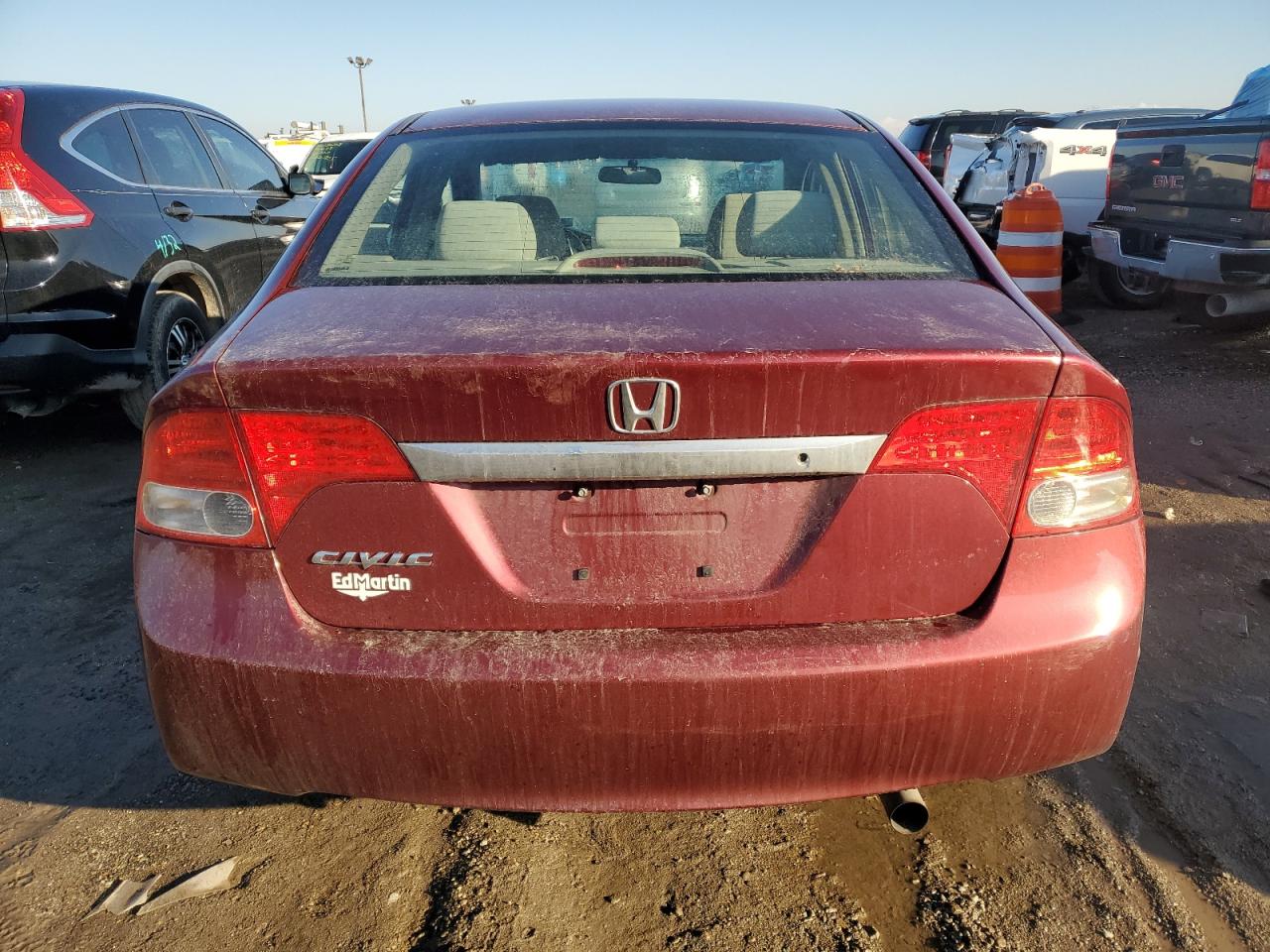 2009 Honda Civic VIN 19XFA16539E051349 Copart auction photo, mechanical / minor dent/scratches damage thumbnail 6