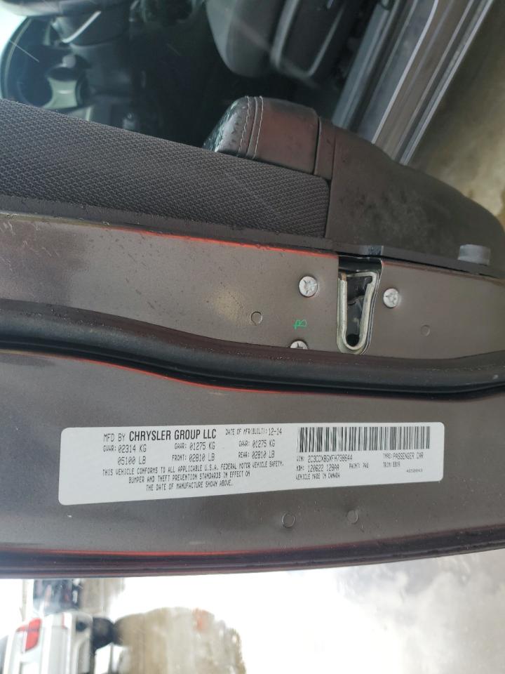 2015 Dodge Charger VIN 2C3CDXBGXFH738644 Copart auction photo, water/flood damage thumbnail 13