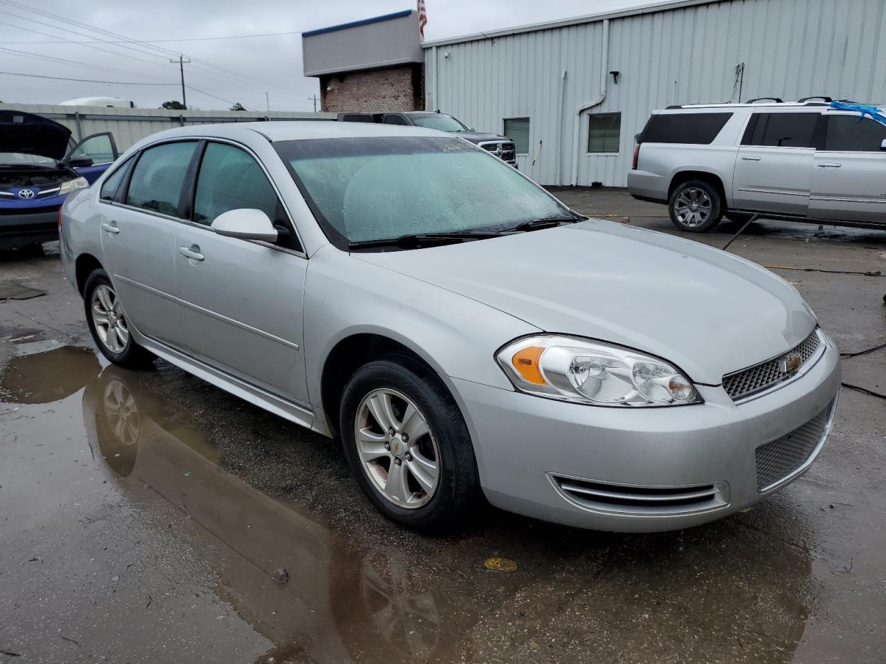 2015 Chevrolet Impala VIN 2G1WA5E30F1160280 Copart auction photo, undercarriage / side damage thumbnail 4