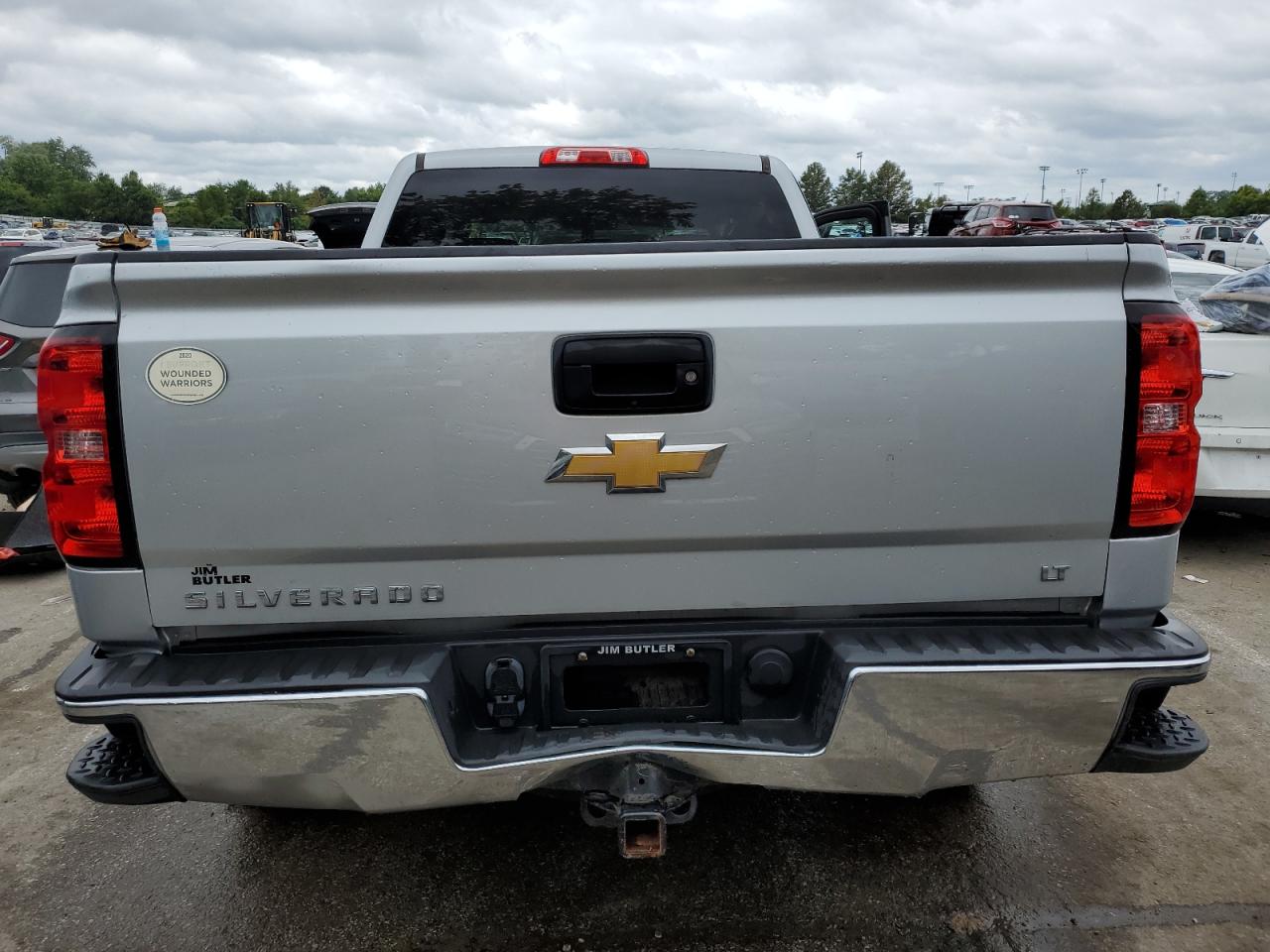 2017 Chevrolet Silverado VIN 1GCVKREC3HZ166849 Copart auction photo, all over / undercarriage damage thumbnail 6
