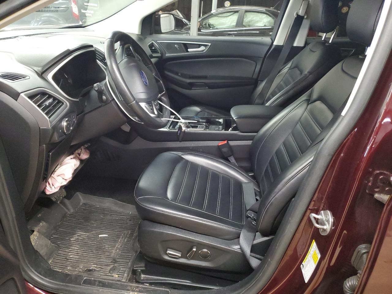 2019 Ford Edge VIN 2FMPK4J91KBC32052 Copart auction photo, front end / side damage thumbnail 7