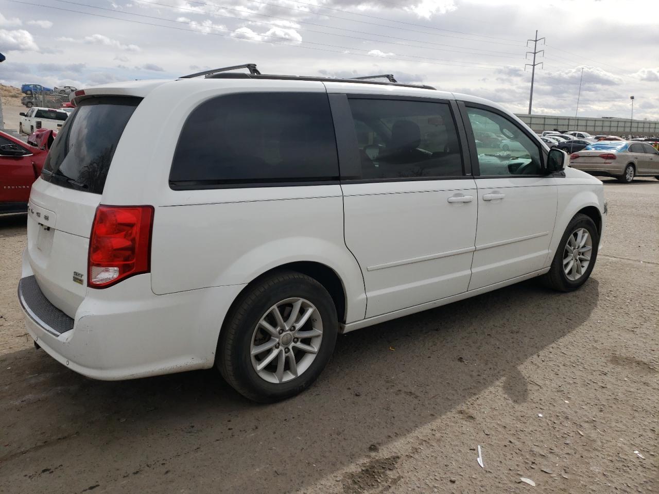 2014 Dodge Caravan VIN 2C4RDGCG0ER305475 Copart auction photo, front end damage thumbnail 3