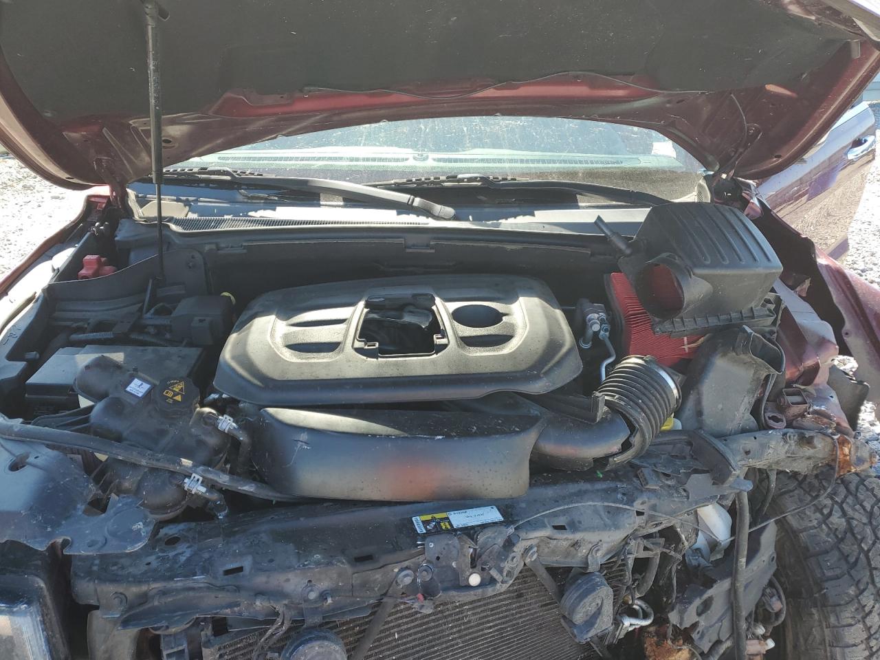 2018 Jeep Grand Cherokee VIN 1C4RJFBG0JC293223 Copart auction photo, front end / side damage thumbnail 13