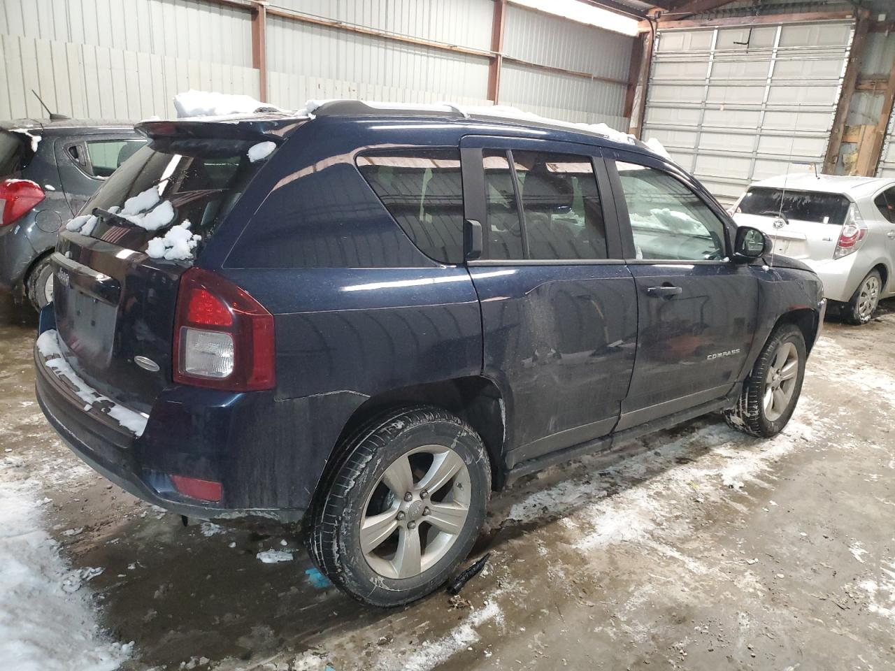 2015 Jeep Compass VIN 1C4NJDEBXFD394998 Copart auction photo, side damage thumbnail 3