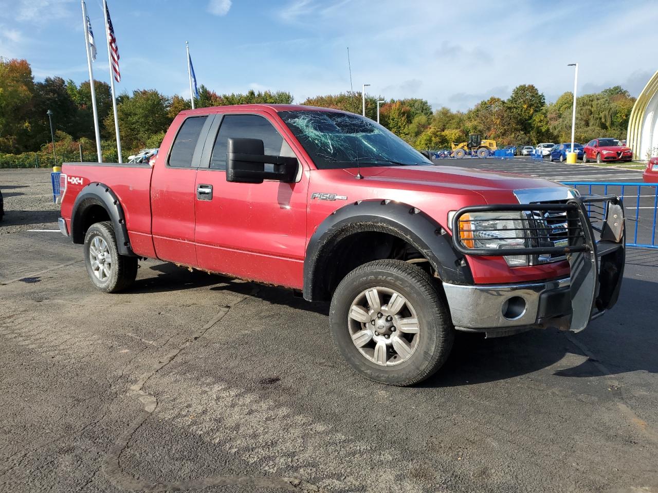 2009 Ford F-150 VIN 1FTRX14829FA98502 Copart auction photo, top/roof / minor dent/scratches damage thumbnail 4
