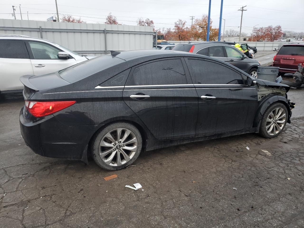 2012 Hyundai Sonata VIN 5NPEC4AB2CH471935 Copart auction photo, front end damage thumbnail 3