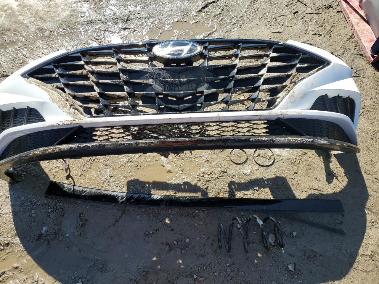 2022 Hyundai Sonata VIN KMHL44J2XNA220428 Copart auction photo, front end / minor dent/scratches damage thumbnail 14