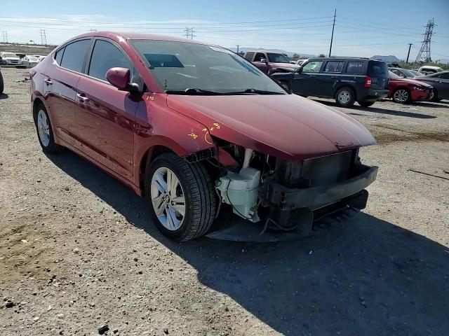 2019 Hyundai Elantra VIN KMHD84LF4KU737663 Copart auction photo, front end damage thumbnail 11