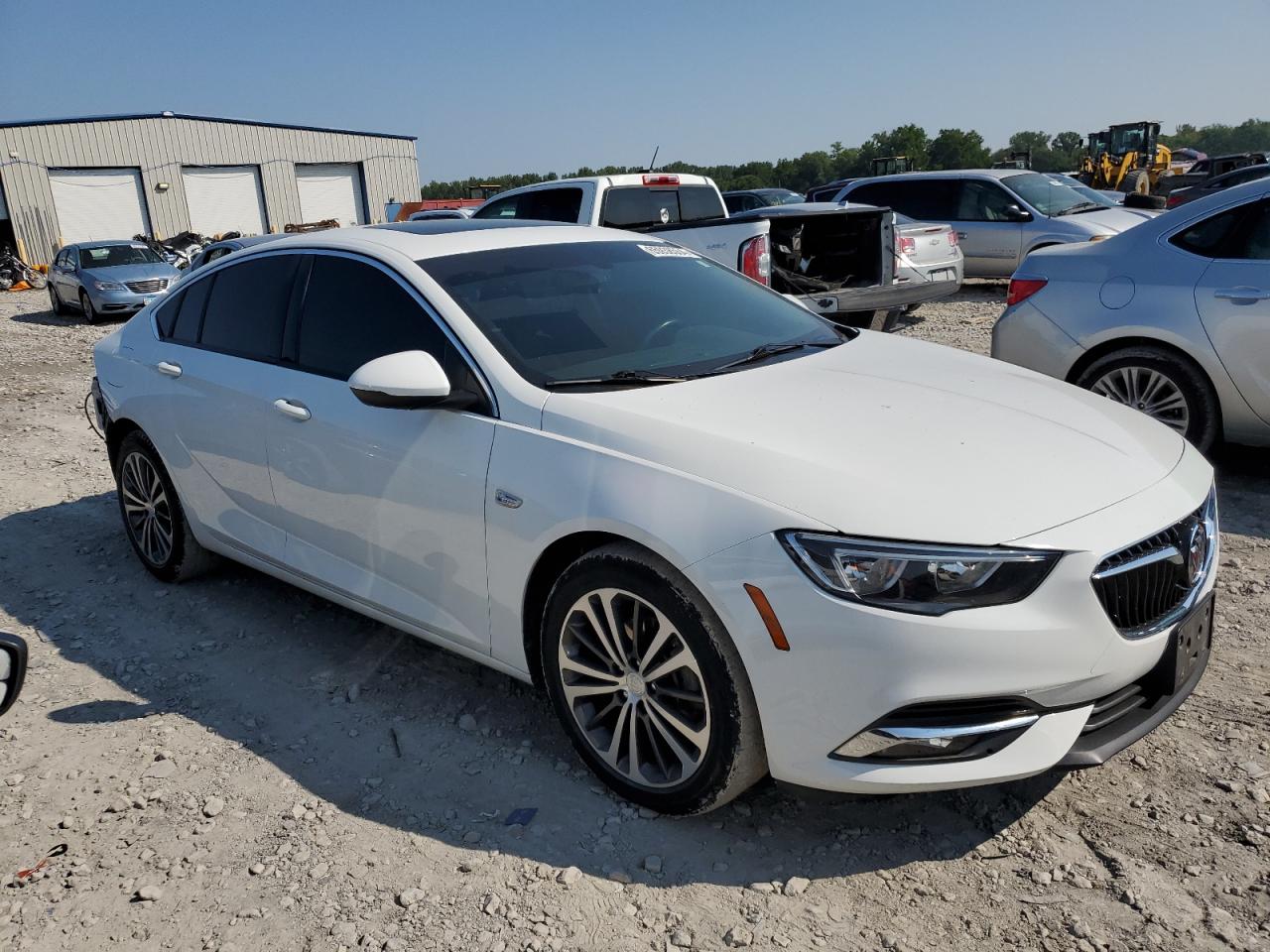 2018 Buick Regal VIN W04GP6SX4J1131123 Copart auction photo, rear end damage thumbnail 4
