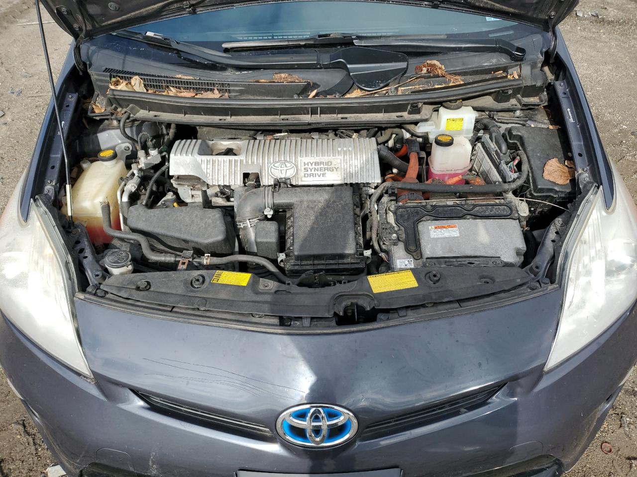 2012 Toyota Prius VIN JTDKN3DU7C5410410 Copart auction photo, rear end damage thumbnail 11