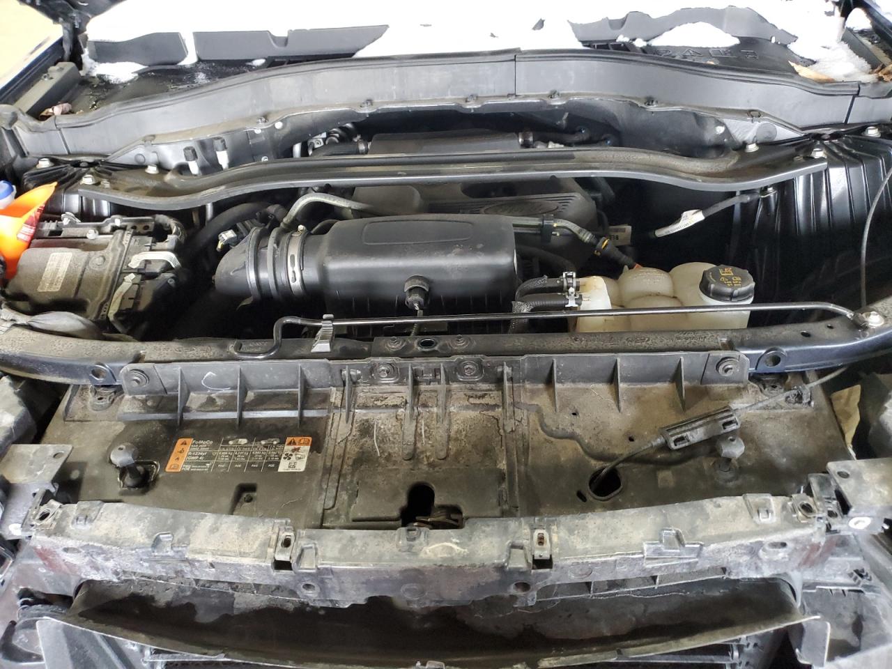 2020 Ford Explorer VIN 1FMSK8FH9LGB62148 Copart auction photo, front end / side damage thumbnail 12