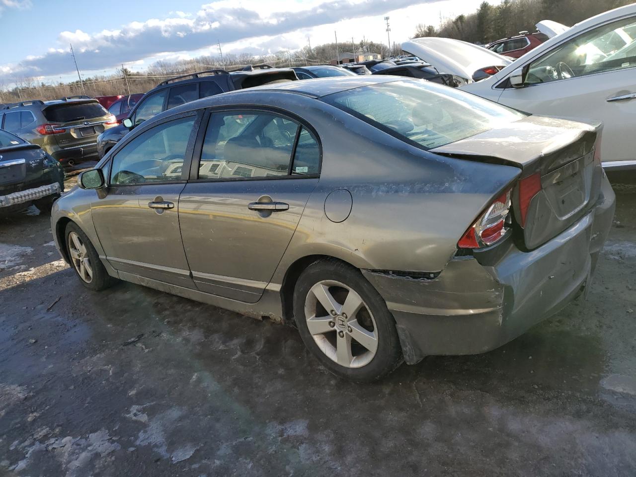 2006 Honda Civic VIN 2HGFA16846H520301 Copart auction photo, rear end damage thumbnail 2