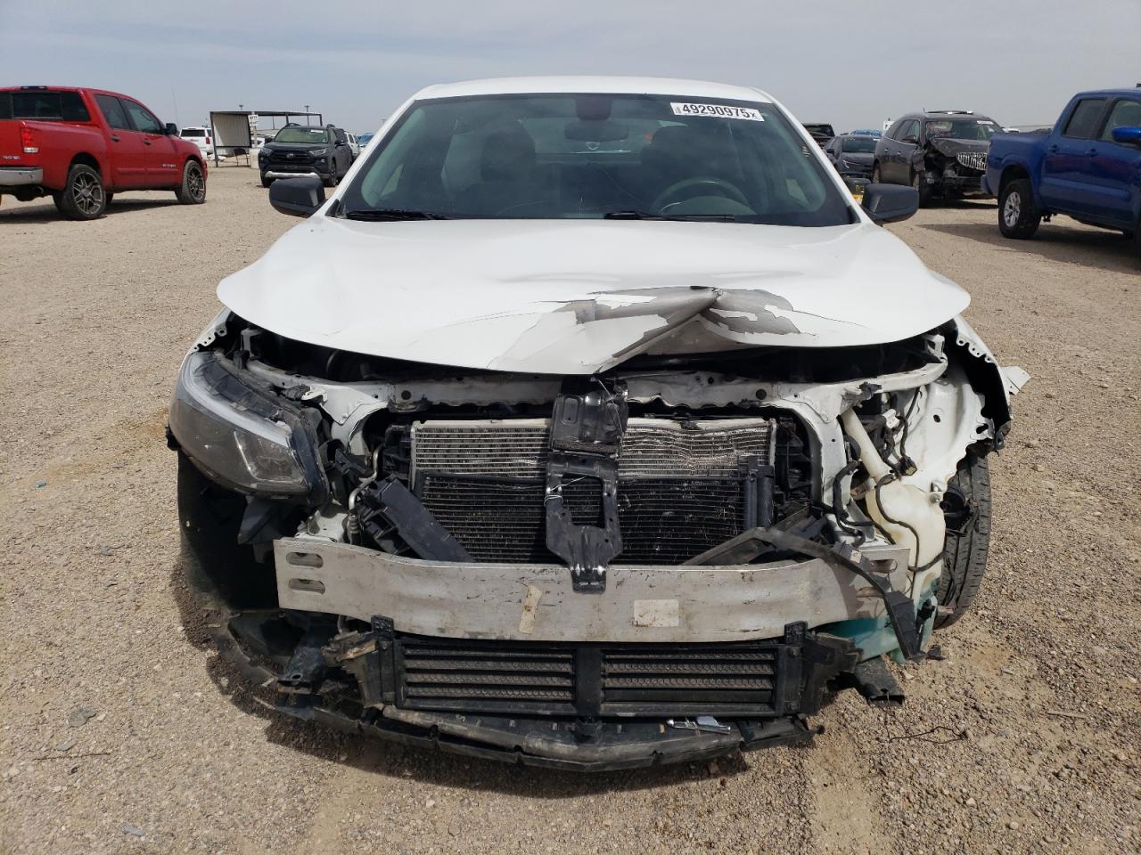2018 Chevrolet Malibu VIN 1G1ZB5ST8JF101090 Copart auction photo, front end damage thumbnail 5