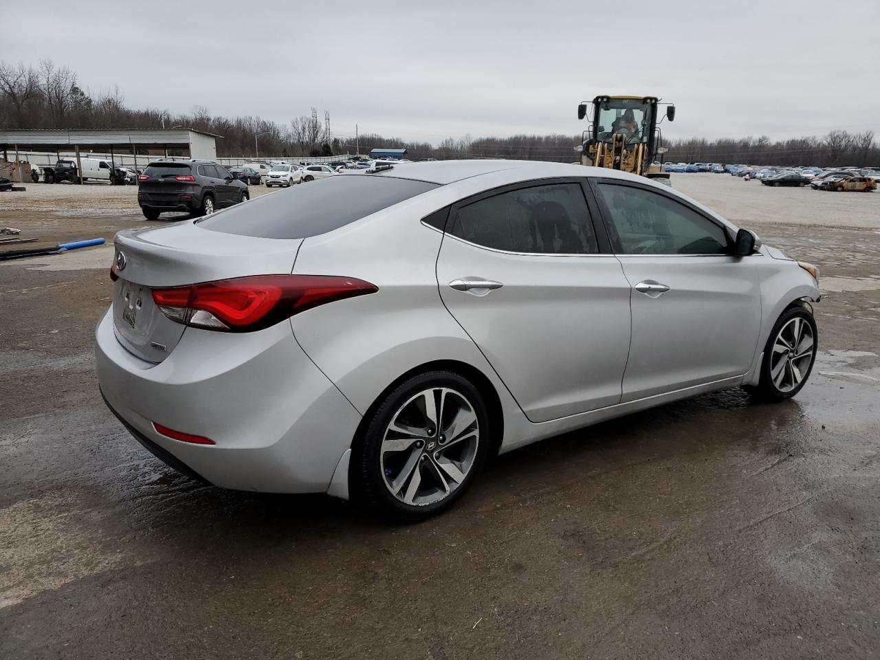 2016 Hyundai Elantra VIN KMHDH4AE3GU589765 Copart auction photo, front end damage thumbnail 3