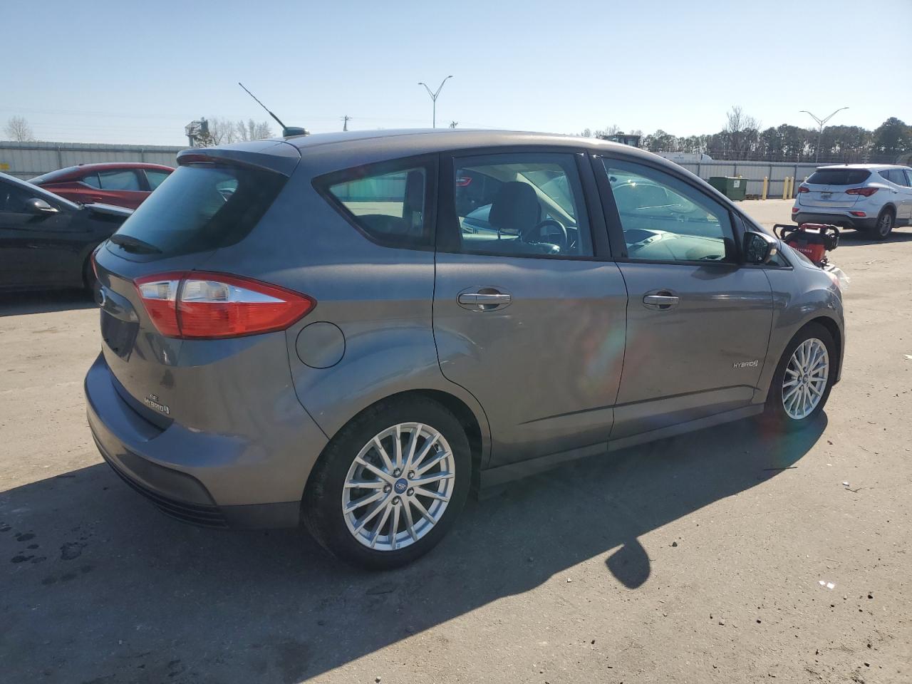 2014 Ford C-MAX VIN 1FADP5AU7EL518176 Copart auction photo, front end / side damage thumbnail 3