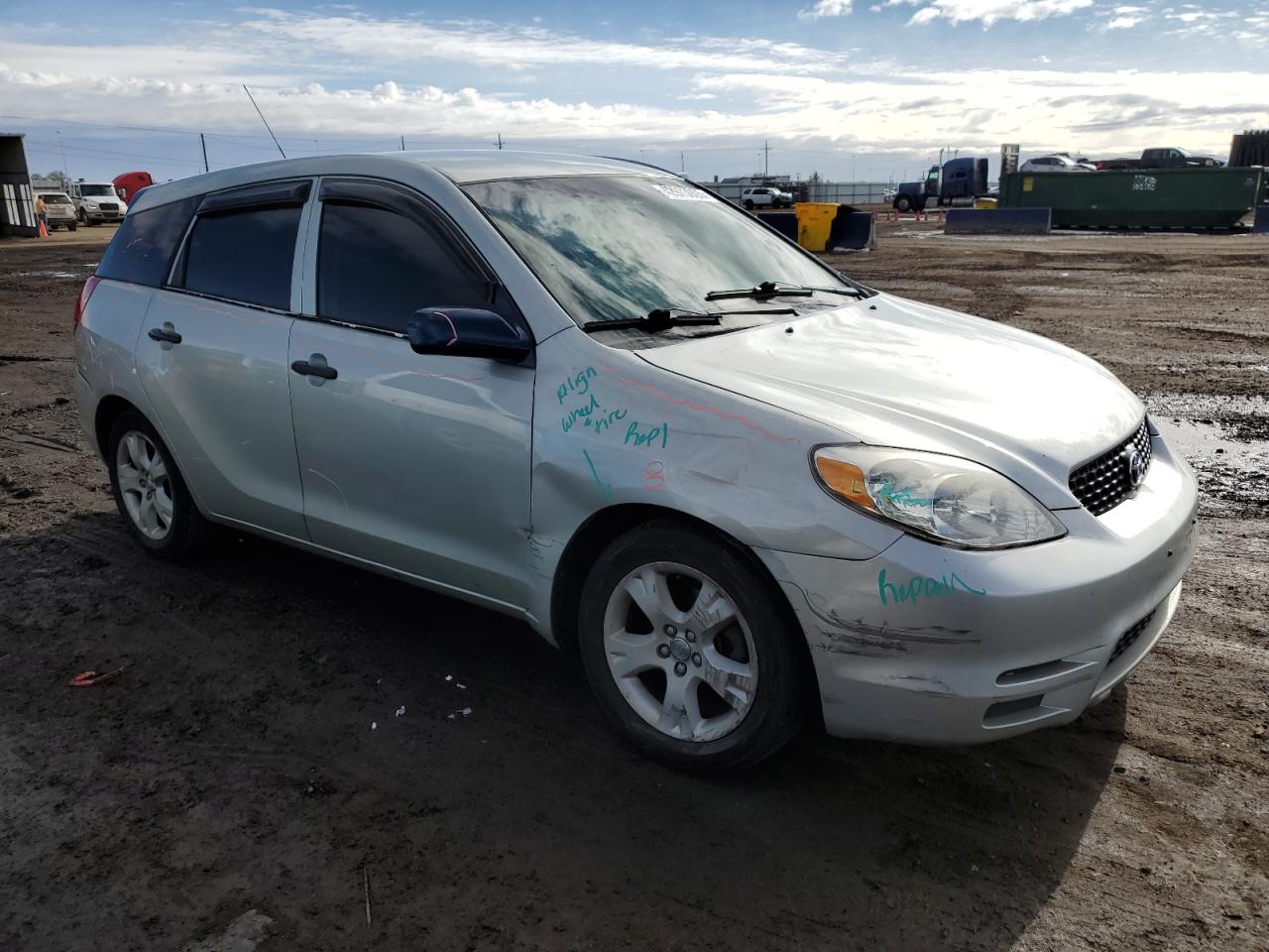 2003 Toyota Corolla VIN 2T1KR32EX3C051248 Copart auction photo, side damage thumbnail 4