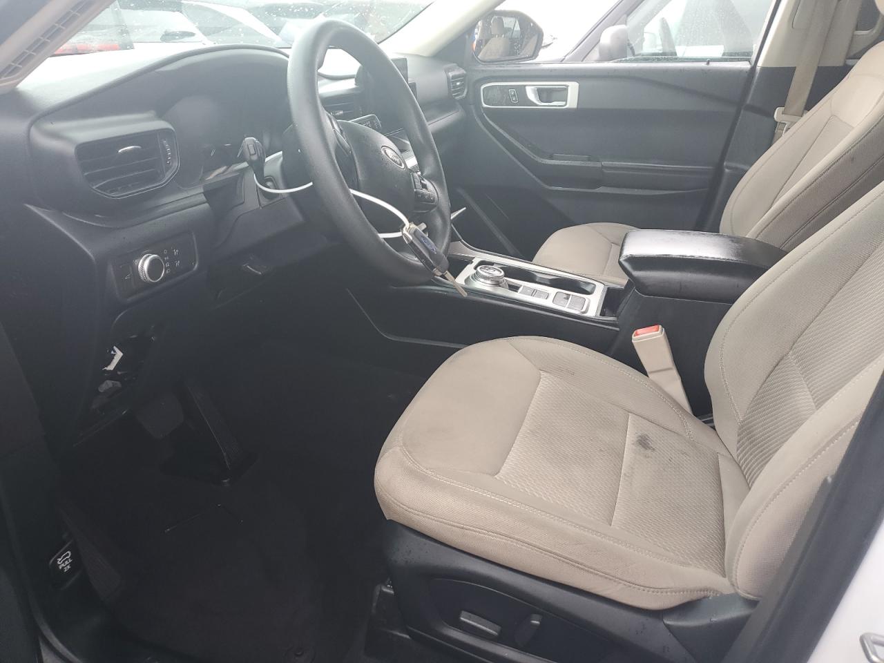 2021 Ford Explorer VIN 1FMSK7BH4MGA92219 Copart auction photo, water/flood damage thumbnail 7