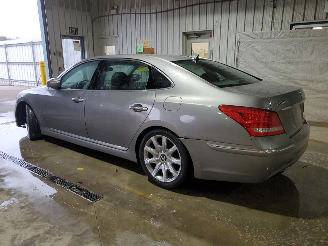 2012 Hyundai Equus VIN KMHGH4JH5CU051666 Copart auction photo, front end / side damage thumbnail 2