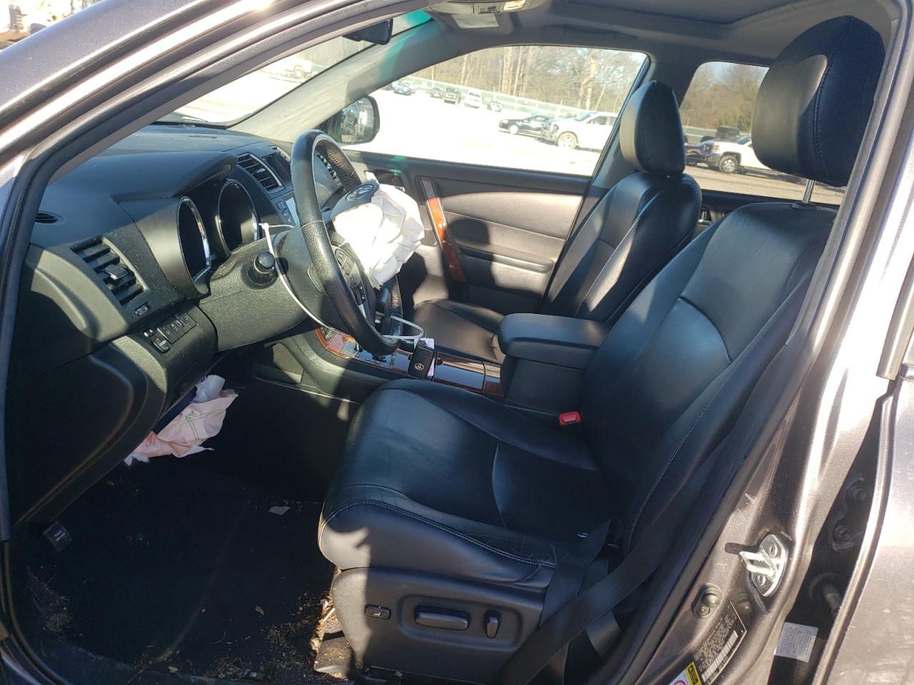 2012 Toyota Highlander VIN 5TDDK3EH0CS172364 Copart auction photo, front end damage thumbnail 7
