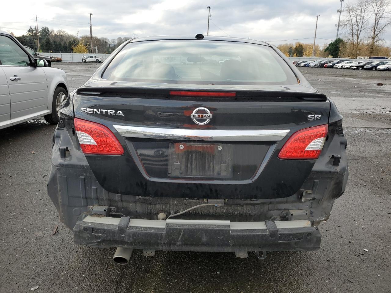 2015 Nissan Sentra VIN 3N1AB7AP4FY370338 Copart auction photo, rear end damage thumbnail 6