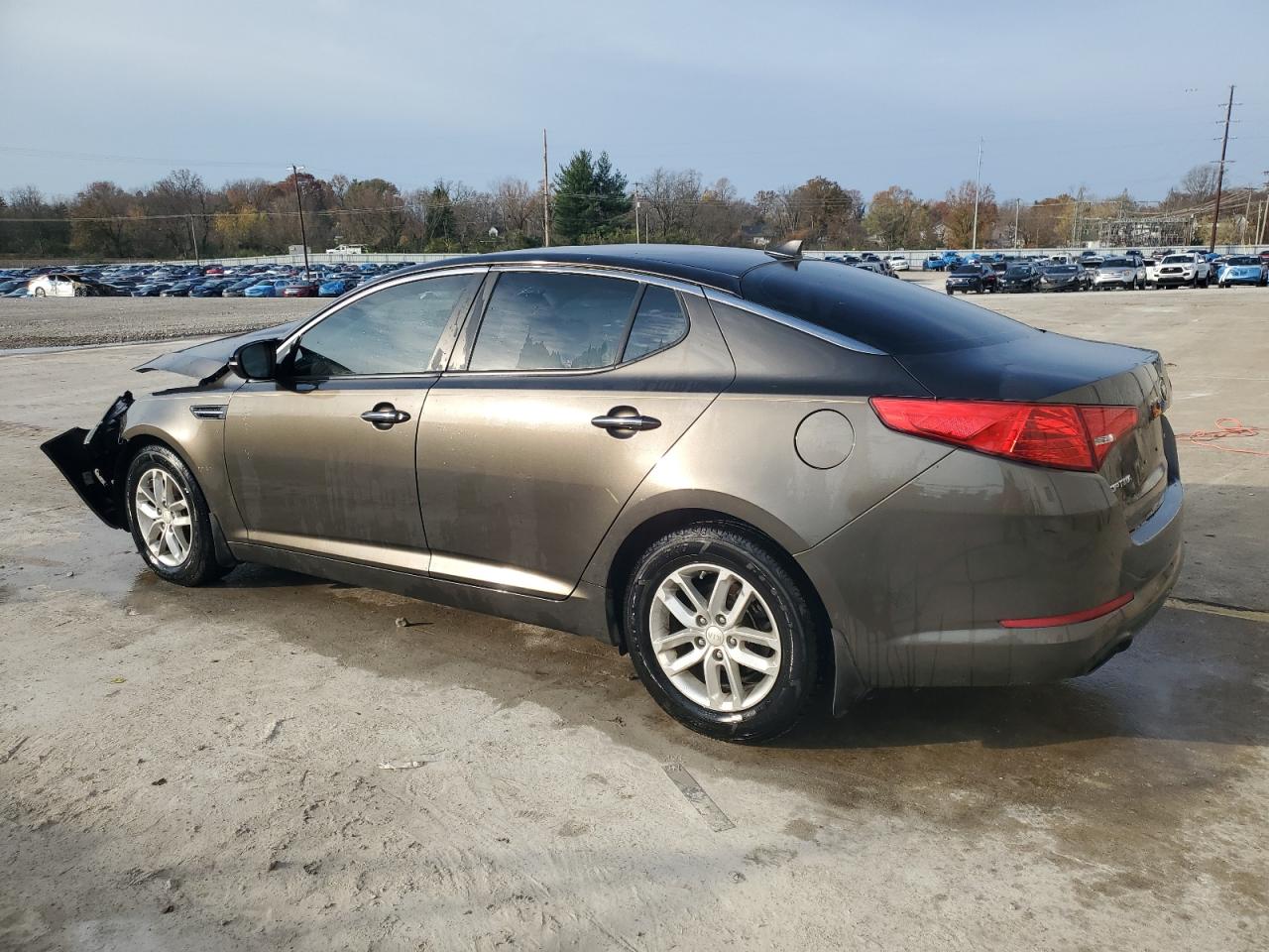 2013 KIA Optima VIN 5XXGM4A78DG164378 Copart auction photo, front end damage thumbnail 2